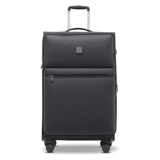 Stratic Lite 4 wielen Trolley L 78 cm met uitbreidingsplooi