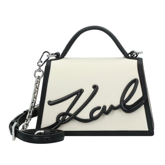 Karl Lagerfeld Signature 2.0 Handtas Leer 21 cm