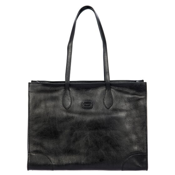 Bric's Volterra Shopper Tas M Leer 40.5 cm Laptop compartiment