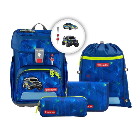 Step by Step Cloud Schooltas set 5-delig