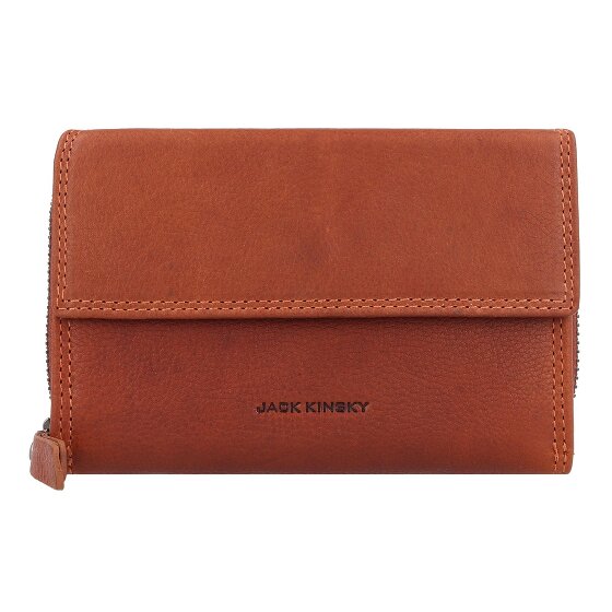 Jack Kinsky Montreal Portemonnee RFID-bescherming Leer 13.5 cm