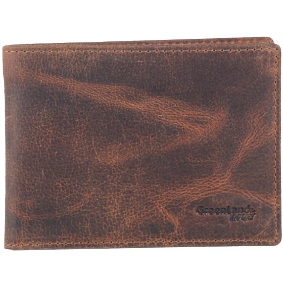 Greenland Nature Montana portemonnee leer 12,5 cm Greenland Nature Montana portemonnee leer 12,5 cm
