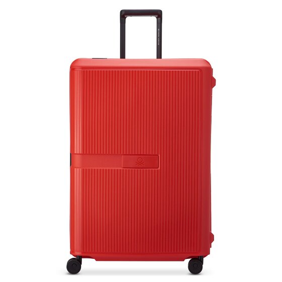 Delsey Paris x United Colors of Benetton Colour Block harde 4-wiel trolley 76 cm