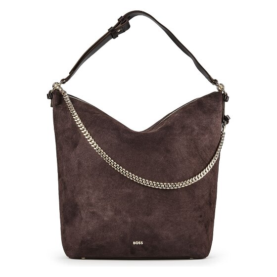 Boss Yelena Schoudertas Leder 28 cm