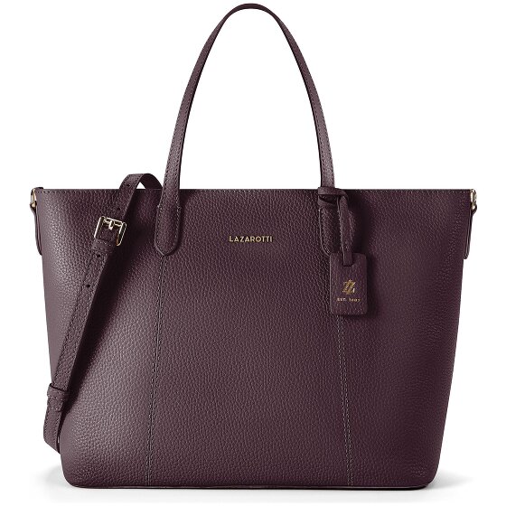 Lazarotti Bologna Leather Shopper Tas Leer 31 cm
