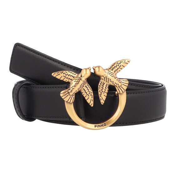 PINKO Love Berry Riem Leer