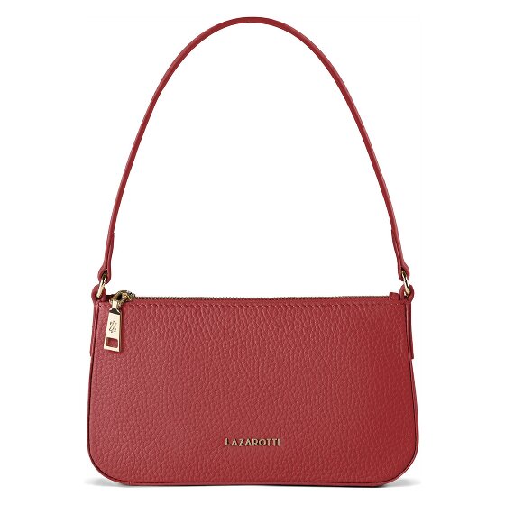 Lazarotti Bologna leeren pochette schoudertas 22 cm