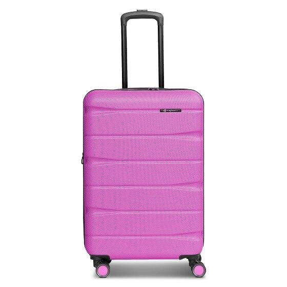 Franky Munich 4.0 4-wiel trolley M 66 cm met uitbreidingsplooi