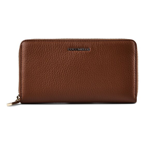 Coccinelle Metallic Soft Portemonnee Leder 10 cm