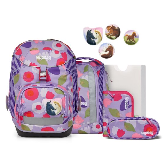 Ergobag Set rugzakken 6 st. incl. klittenbandset