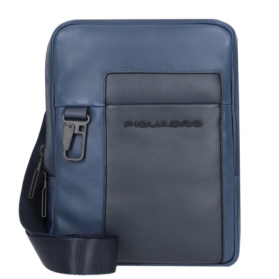 Piquadro Finn Schoudertas Leer 18 cm
