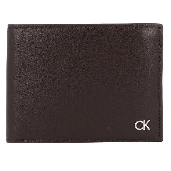 Calvin Klein Metal CK Portemonnee RFID-bescherming Leder 13 cm