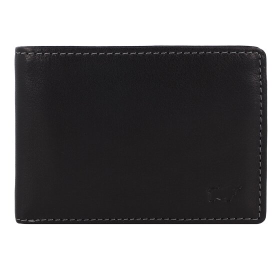 Braun Büffel Arezzo Portemonnee RFID-bescherming Leer 10.5 cm