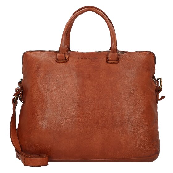 Harold's Submarine Handtas Leder 38 cm Laptopvak