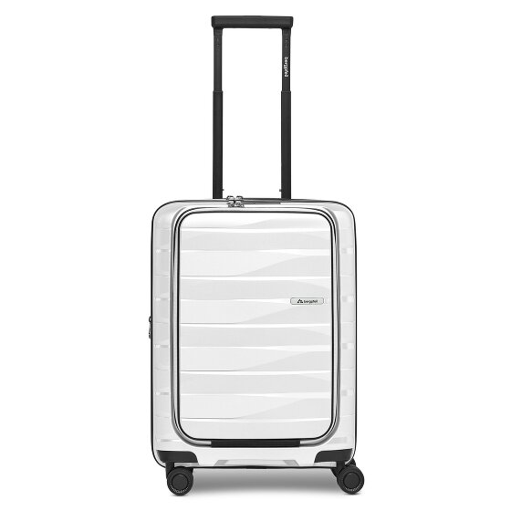 Bergpfeil Travel 4 wielen Cabinewagen 55 cm Laptop compartiment met uitbreidingsplooi