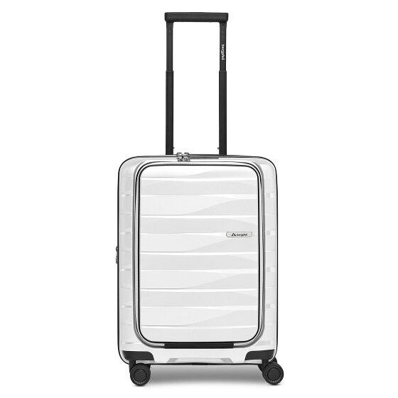 Bergpfeil Travel 4 wielen Cabinewagen 55 cm Laptopvak met uitbreidingsplooi