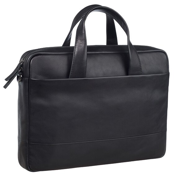 Leonhard Heyden Hamburg Aktetas 38 cm laptop compartiment