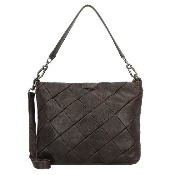 FredsBruder Check my Bag Schoudertas Leer 35 cm