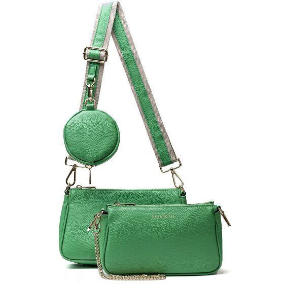 Lazarotti Milano Leren Schoudertas 23 cm