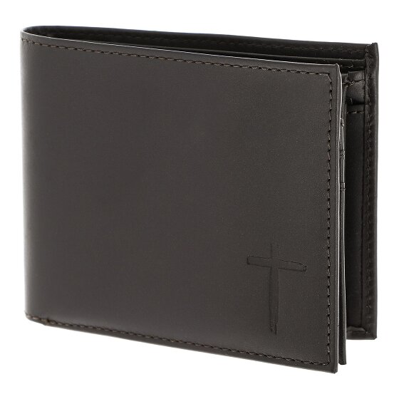 oxmox Leather Portemonnee RFID-bescherming Leder 10 cm