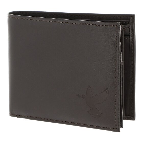 oxmox Leather Portemonnee RFID-bescherming Leder 10 cm