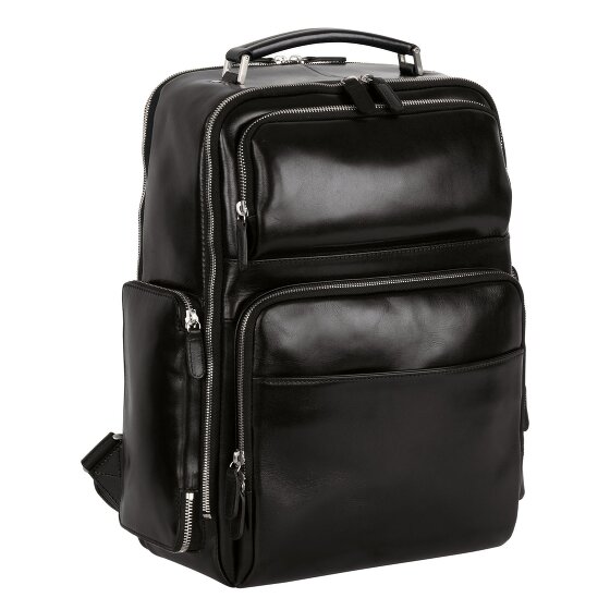 Leonhard Heyden Cambridge Rugzak Leer 42 cm Laptopvak