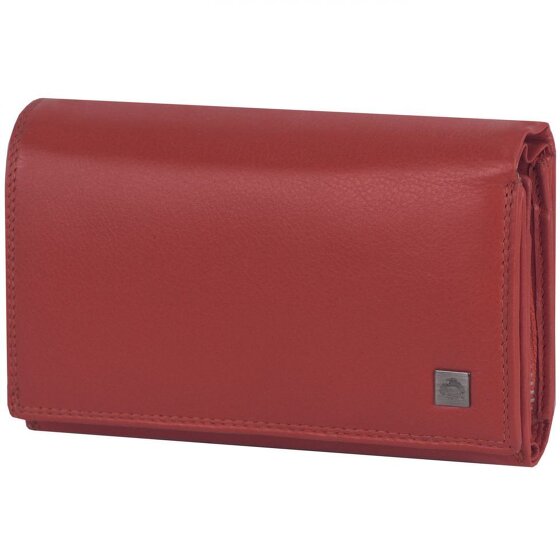 Greenburry Sponsachtig portefeuille leer 15,5 cm