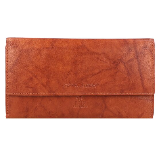 Greenburry Basic Portemonnee RFID-bescherming Leder 19 cm