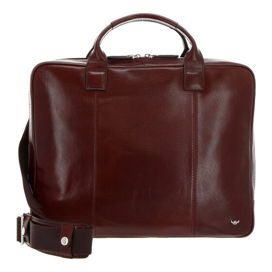 Golden Head Colorado Aktentas RFID-bescherming Leder 38 cm Laptopvak