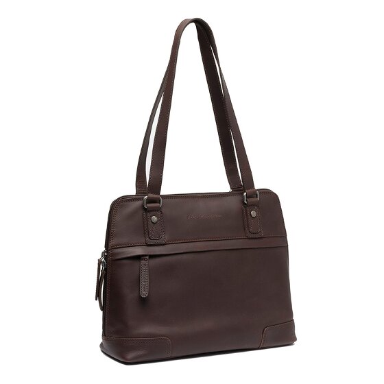 The Chesterfield Brand Belgrado Schoudertas Leer 32 cm Laptop compartiment