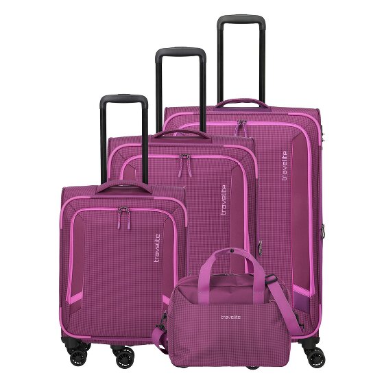 Travelite Corsiica 4 wielen Kofferset 4-delig
