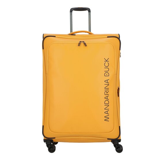 Mandarina Duck Eco Coated 4 wielen Trolley XL 83 cm met uitbreidingsplooi