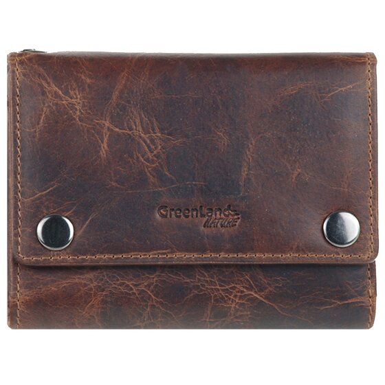 Greenland Nature Montana portemonnee leer 12,5 cm