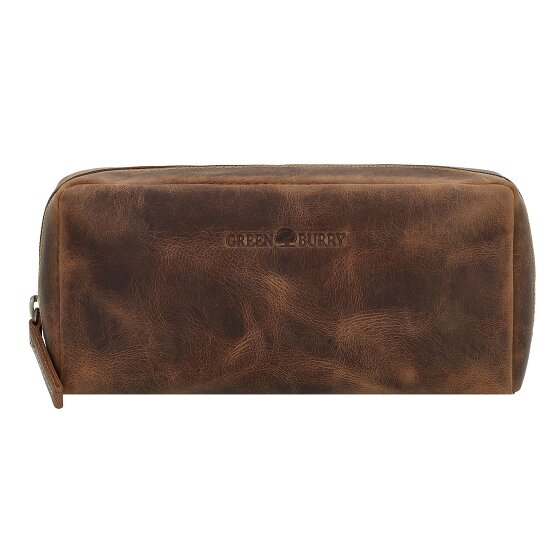 Greenburry Vintage Potloodetui Leer 21 cm