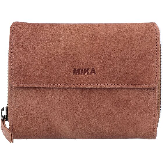 Mika Lederen portefeuille 13 cm