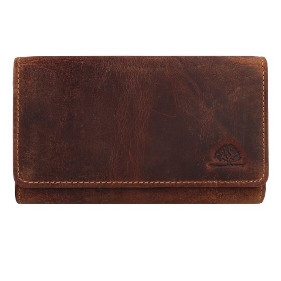 Greenburry Vintage Portemonnee Leer 17 cm