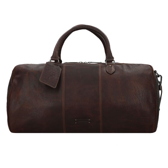 Jack Kinsky Porto 4 Weekender reistas Leer 55 cm