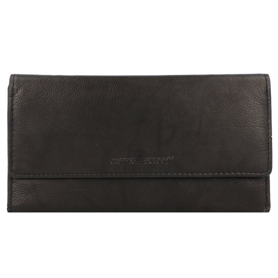 Greenburry Basic Portemonnee RFID-bescherming Leder 19 cm