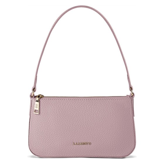 Lazarotti Bologna leeren pochette schoudertas 22 cm