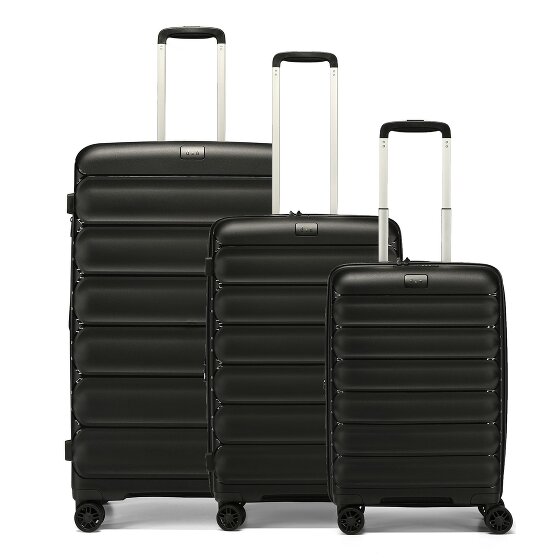d&n Travel Line 4700 4 wielen Kofferset 3-delig met uitbreidingsplooi