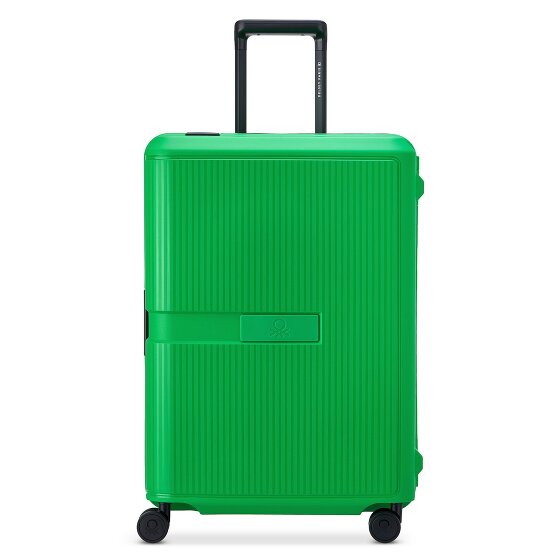 Delsey Paris x United Colors of Benetton Colour Block harde 4-wiel trolley 67 cm