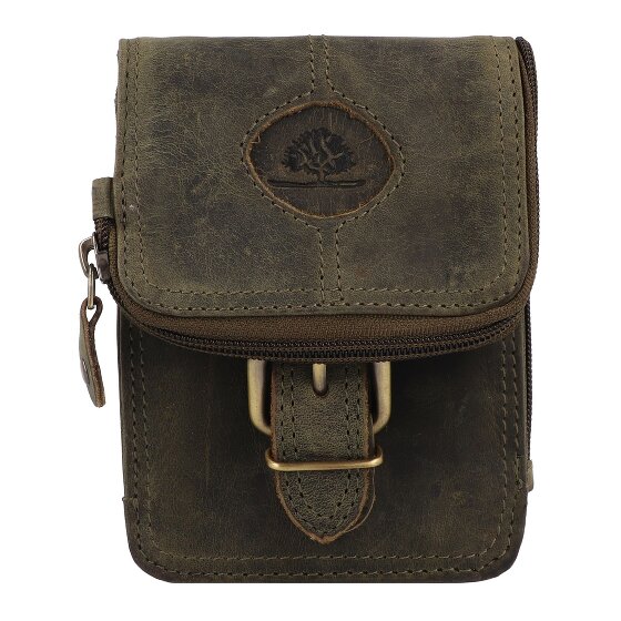 Greenburry Vintage Fanny pack Leer 13.5 cm