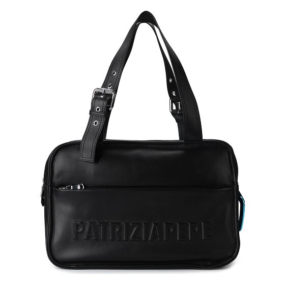 Patrizia Pepe Schoudertas Leder 34 cm