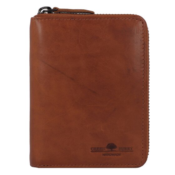 Greenburry Newport Portemonnee RFID-bescherming Leer 10 cm