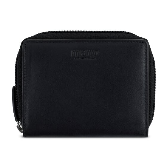 mano Don Andrea Portemonnee RFID-bescherming Leer 12 cm