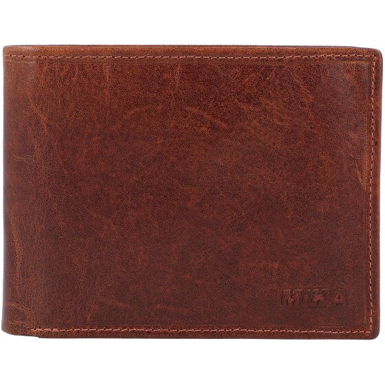 Mika Portemonnee RFID leer 12 cm