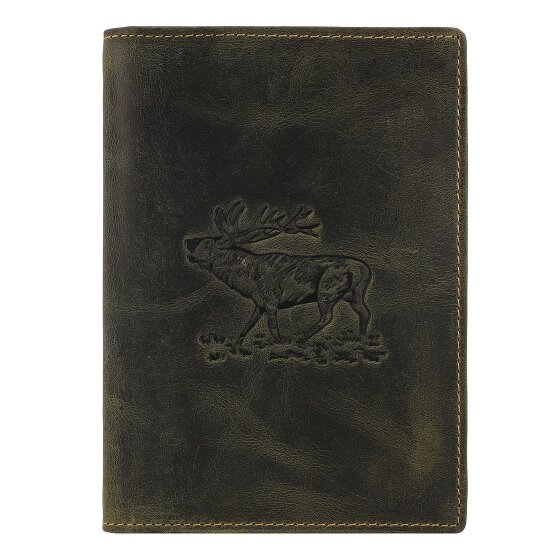 Greenburry Vintage Identiteitskaart etui Leer 9.5 cm