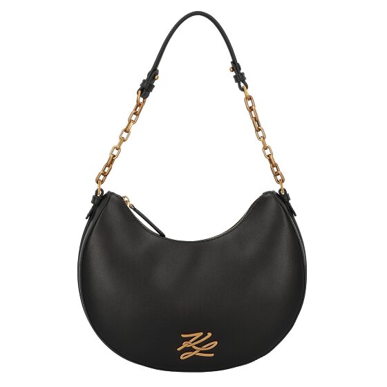 Karl Lagerfeld Autograph Schoudertas Leer 28 cm Karl Lagerfeld Autograph Schoudertas Leer 28 cm