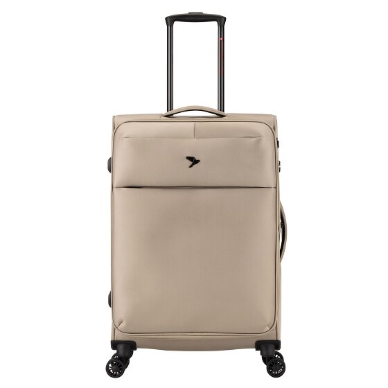 Pack Easy GoOn 4 wielen Trolley M 67 cm met uitbreidingsplooi