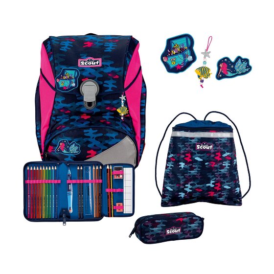 Scout Alpha Schooltas set 4-delig
